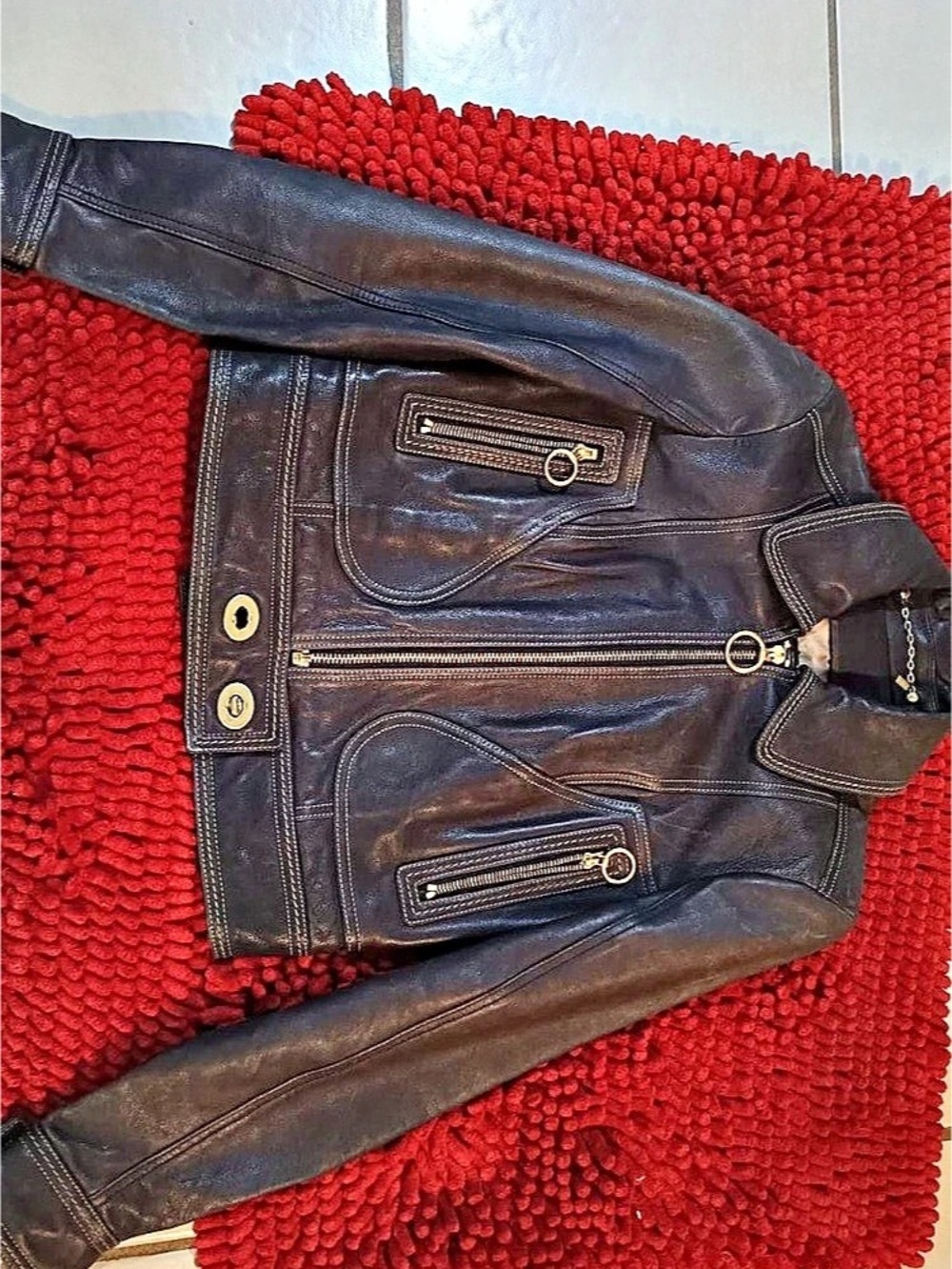 Vintage Coach Leather Jacket